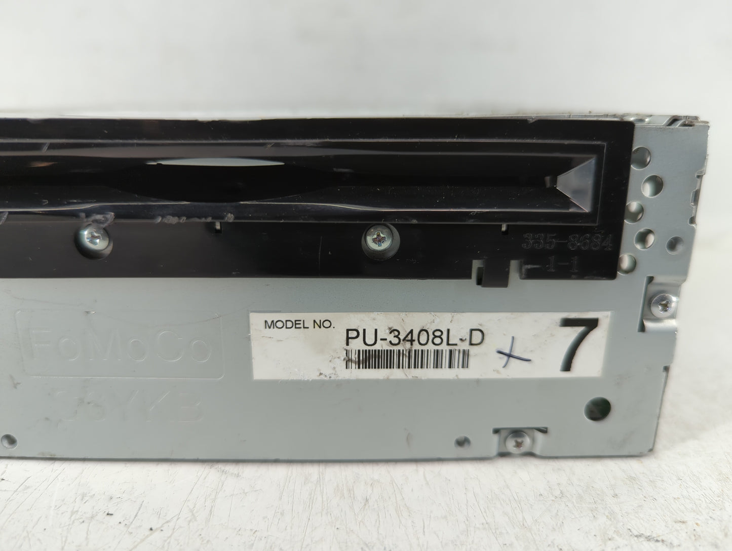 2013 Ford Explorer Radio AM FM Cd Player Receiver Replacement P/N:DB5T-19C107-DD Fits OEM Used Auto Parts - Oemusedautoparts