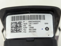 2004-2010 Ford Explorer Master Power Window Switch Replacement Driver Side Left P/N:68234092AC Fits OEM Used Auto Parts - Oe