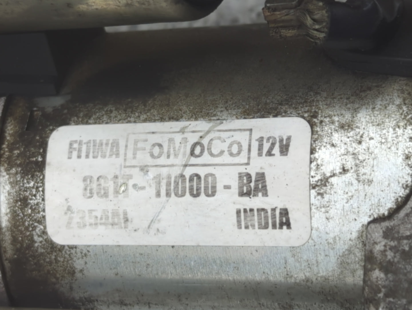 2011-2019 Ford Explorer Car Starter Motor Solenoid OEM P/N:8G1T-11000 -BA Fits OEM Used Auto Parts - Oemusedautoparts1.com