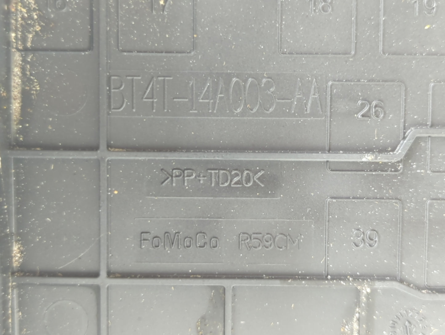 2013 Ford Explorer Fusebox Fuse Box Panel Relay Module P/N:BT4T-14A003-AA Fits OEM Used Auto Parts - Oemusedautoparts1.com