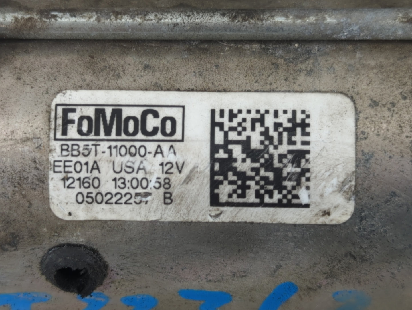 2013 Ford Explorer Car Starter Motor Solenoid OEM P/N:BB5T-11000-AA Fits OEM Used Auto Parts - Oemusedautoparts1.com