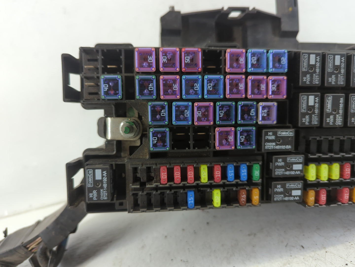 2013 Ford Explorer Fusebox Fuse Box Panel Relay Module P/N:BT4T-14A003-AA Fits OEM Used Auto Parts - Oemusedautoparts1.com