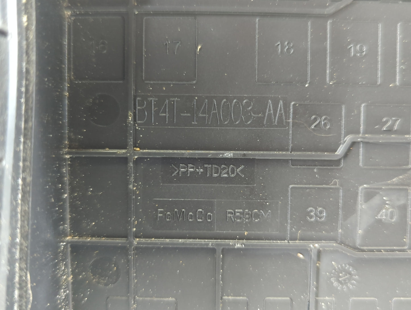 2013 Ford Explorer Fusebox Fuse Box Panel Relay Module P/N:BT4T-14A003-AA Fits OEM Used Auto Parts - Oemusedautoparts1.com
