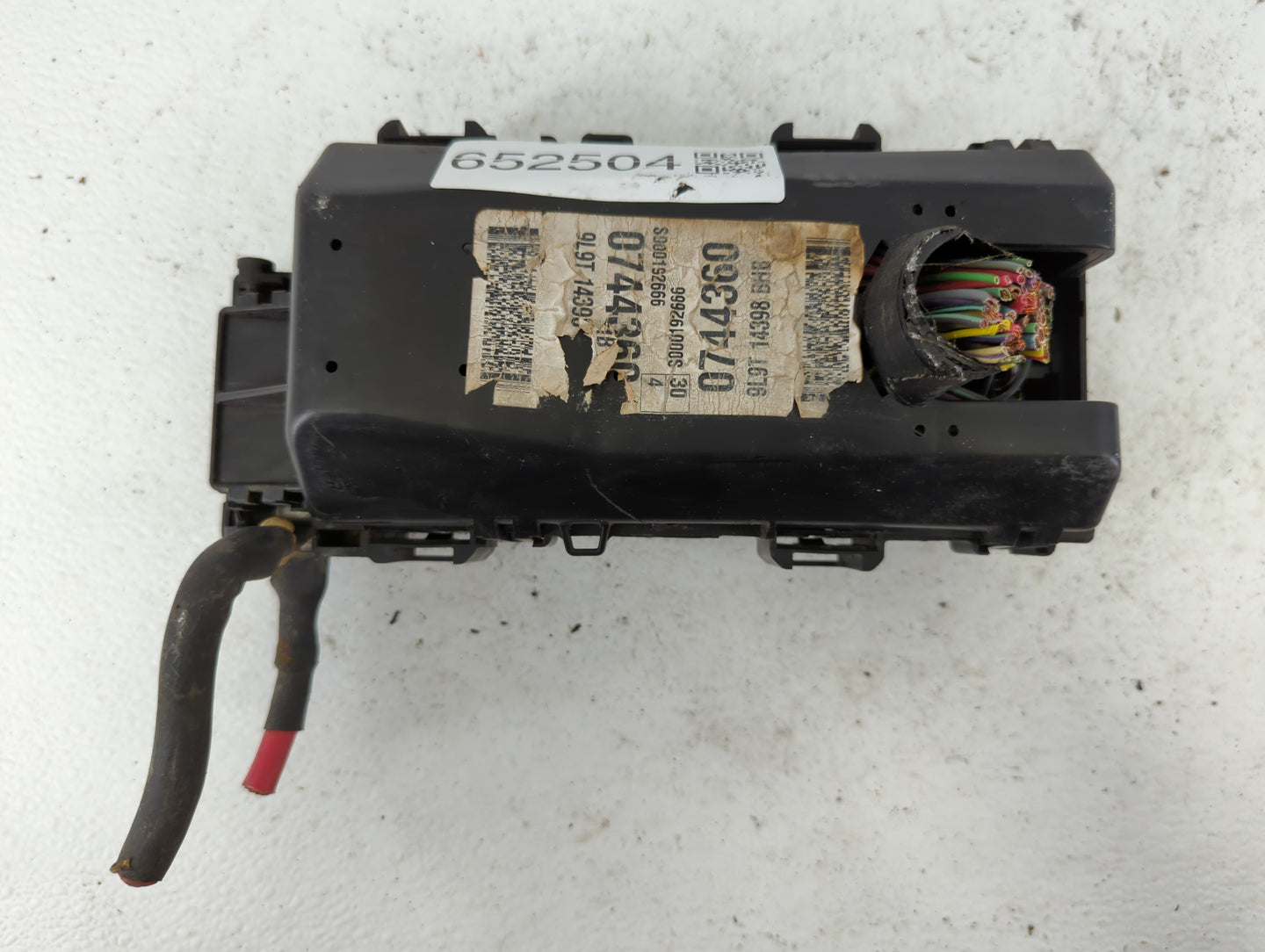 2013 Ford Explorer Fusebox Fuse Box Panel Relay Module P/N:9L9T 14398 BHB 0744360 Fits OEM Used Auto Parts - Oemusedautopart