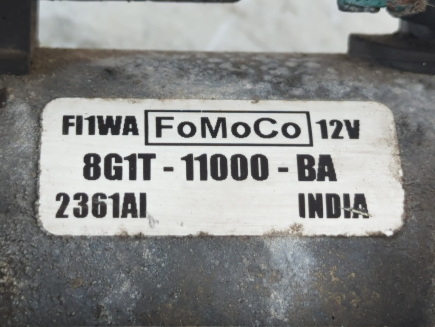 2011-2019 Ford Explorer Car Starter Motor Solenoid OEM P/N:8G1T-11000-BA Fits OEM Used Auto Parts - Oemusedautoparts1.com