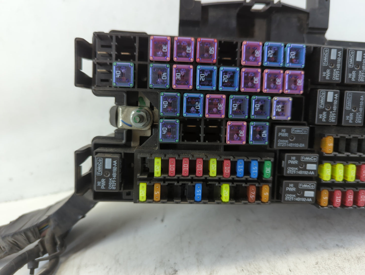 2013 Ford Explorer Fusebox Fuse Box Panel Relay Module P/N:BT4T-14A003-AA Fits OEM Used Auto Parts - Oemusedautoparts1.com