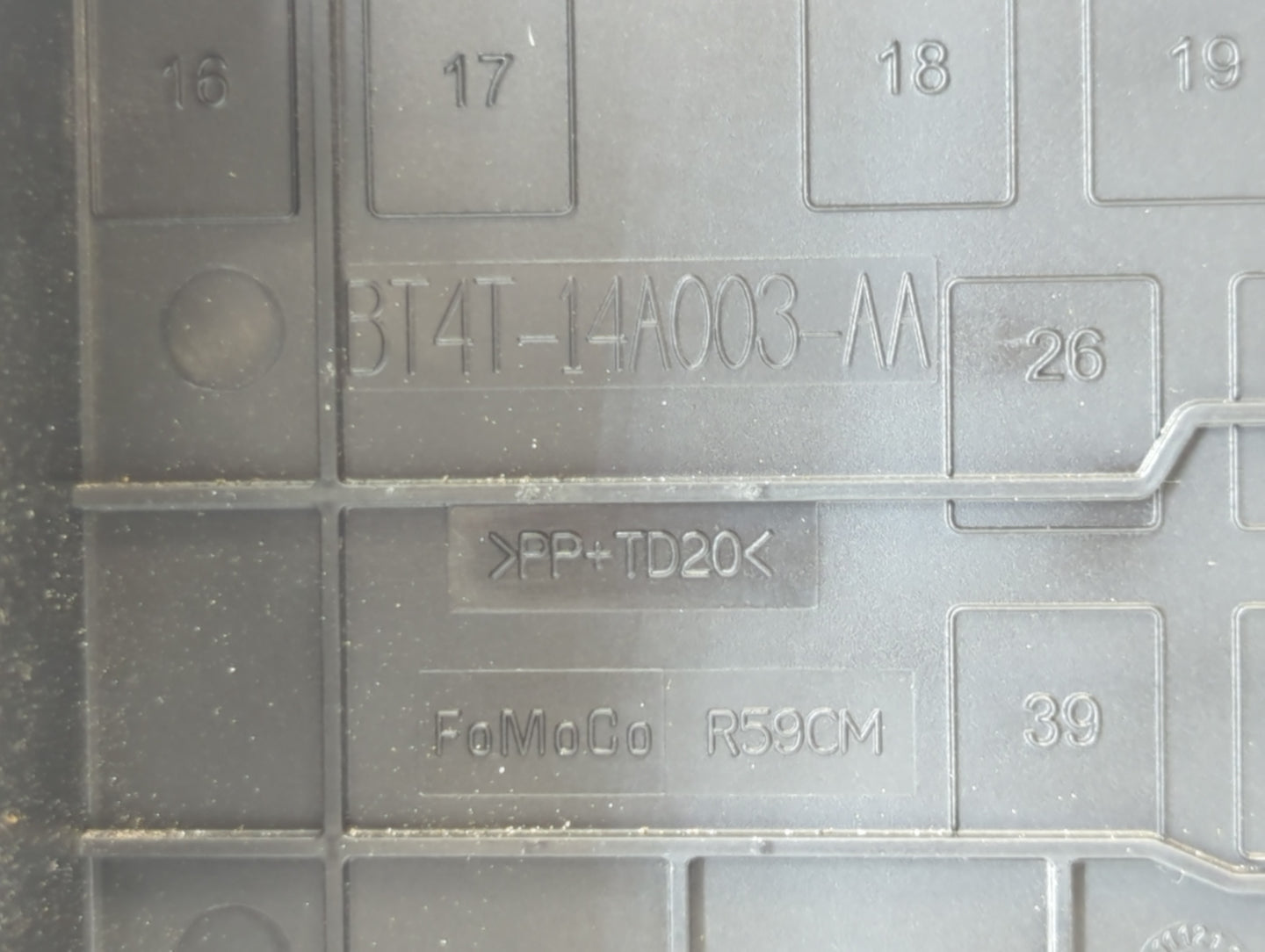 2013 Ford Explorer Fusebox Fuse Box Panel Relay Module P/N:BT4T-14A003-AA Fits OEM Used Auto Parts - Oemusedautoparts1.com