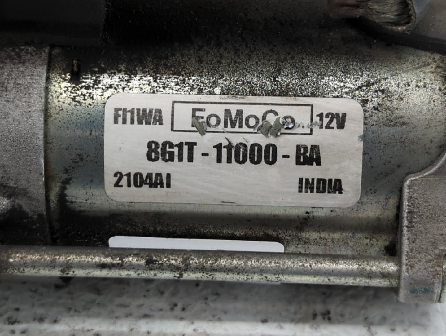 2011-2019 Ford Explorer Car Starter Motor Solenoid OEM P/N:8G1T-11000-BA Fits OEM Used Auto Parts - Oemusedautoparts1.com