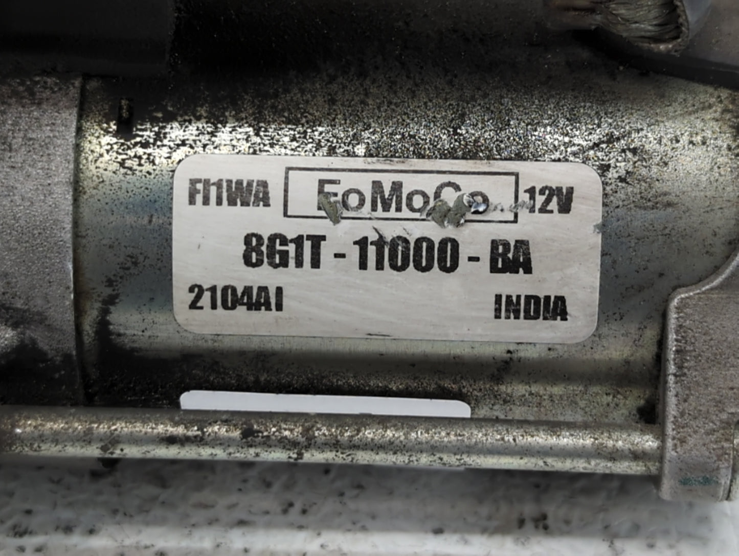 2011-2019 Ford Explorer Car Starter Motor Solenoid OEM P/N:8G1T-11000-BA Fits OEM Used Auto Parts - Oemusedautoparts1.com