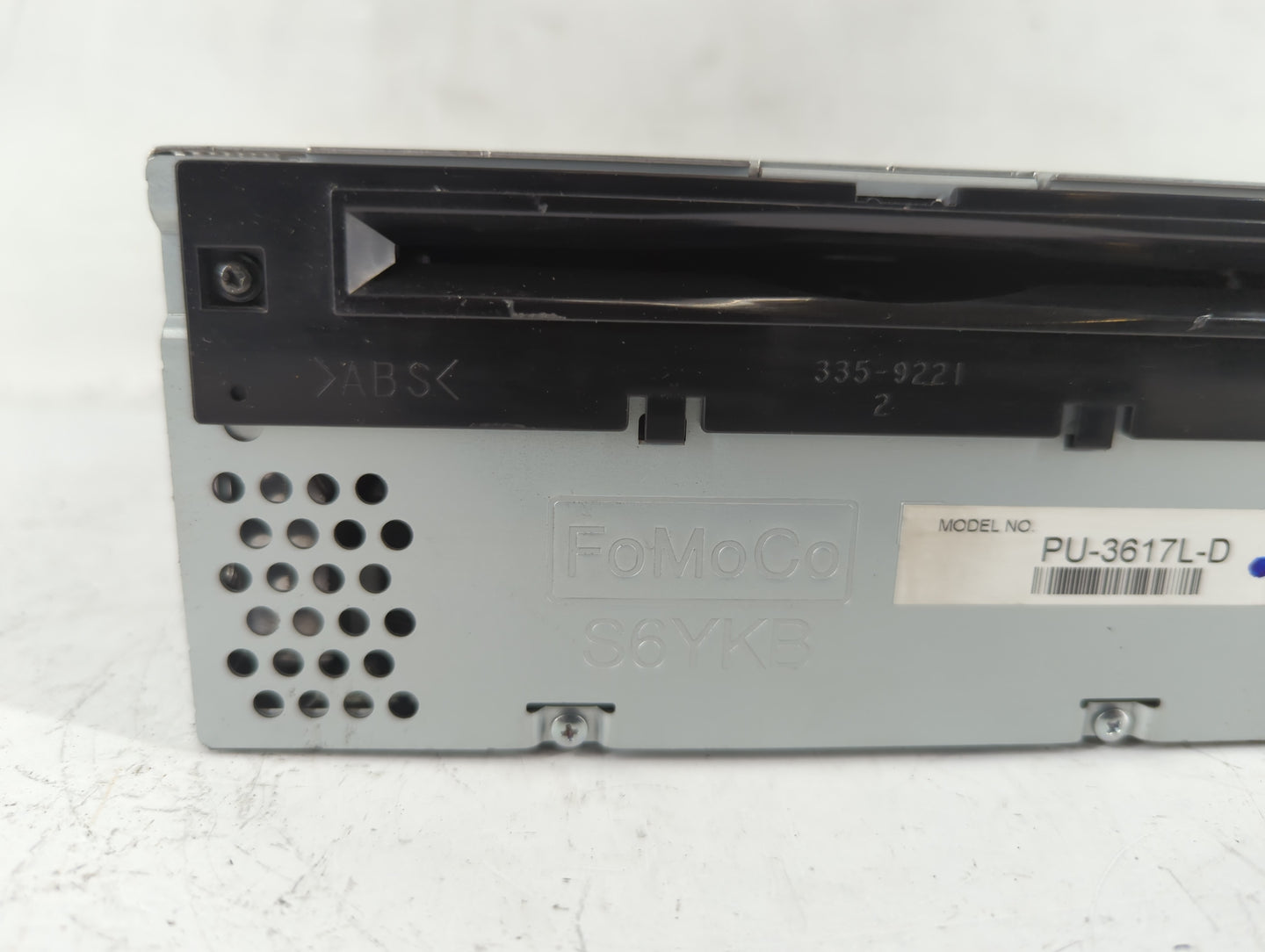 2013 Ford Explorer Radio AM FM Cd Player Receiver Replacement P/N:DB5T19C107FD Fits OEM Used Auto Parts - Oemusedautoparts1.