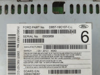 2013-2013 Ford Explorer Am Fm Cd Player Radio Receiver - Oemusedautoparts1.com