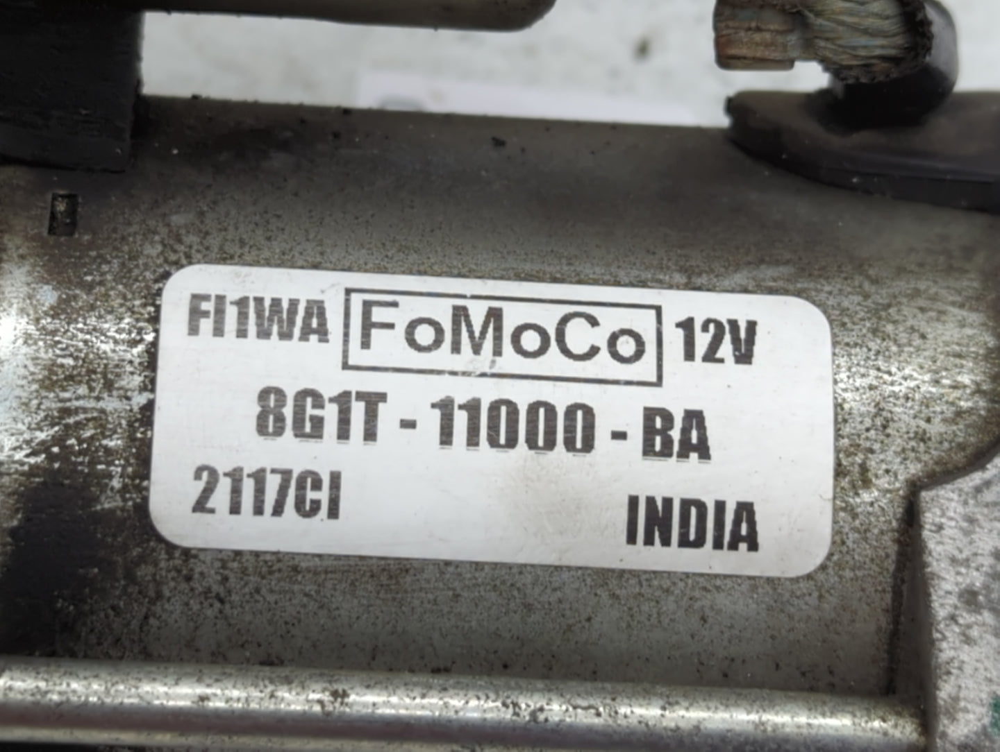 2011-2019 Ford Explorer Car Starter Motor Solenoid OEM P/N:8G1T-11000-BA Fits OEM Used Auto Parts - Oemusedautoparts1.com