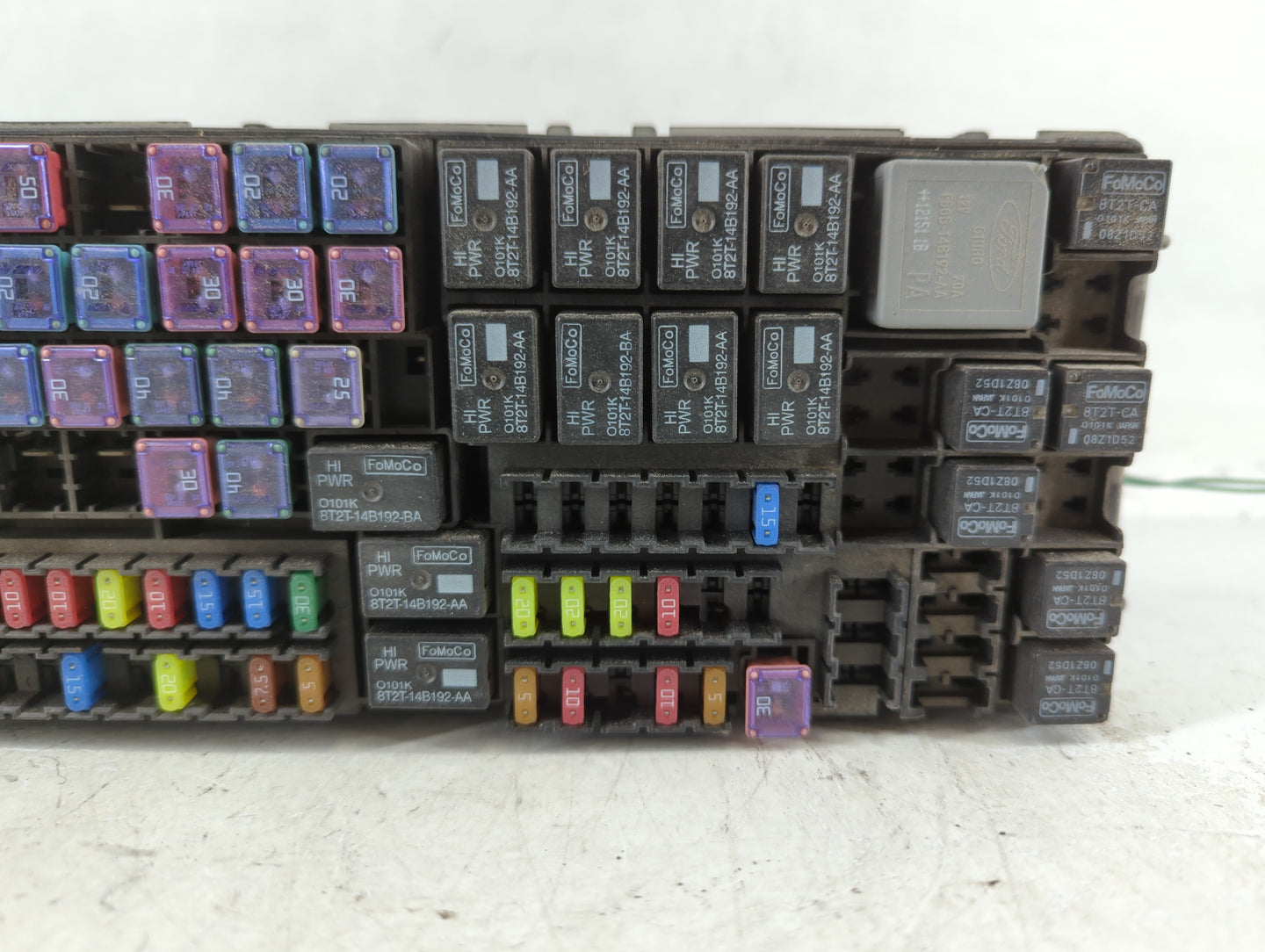 2013 Ford Explorer Fusebox Fuse Box Panel Relay Module P/N:BT4T-14A003-AA Fits OEM Used Auto Parts - Oemusedautoparts1.com