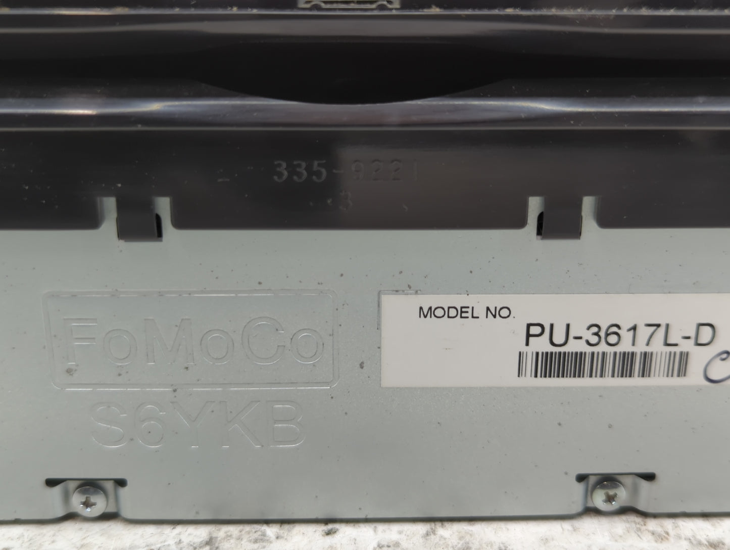 2013 Ford Explorer Radio AM FM Cd Player Receiver Replacement P/N:DB5T19C107FD Fits OEM Used Auto Parts - Oemusedautoparts1.