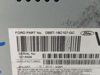 2013 Ford Explorer Radio AM FM Cd Player Receiver Replacement P/N:DB5T-19C107-GC PU-3618L-A Fits OEM Used Auto Parts - Oemus