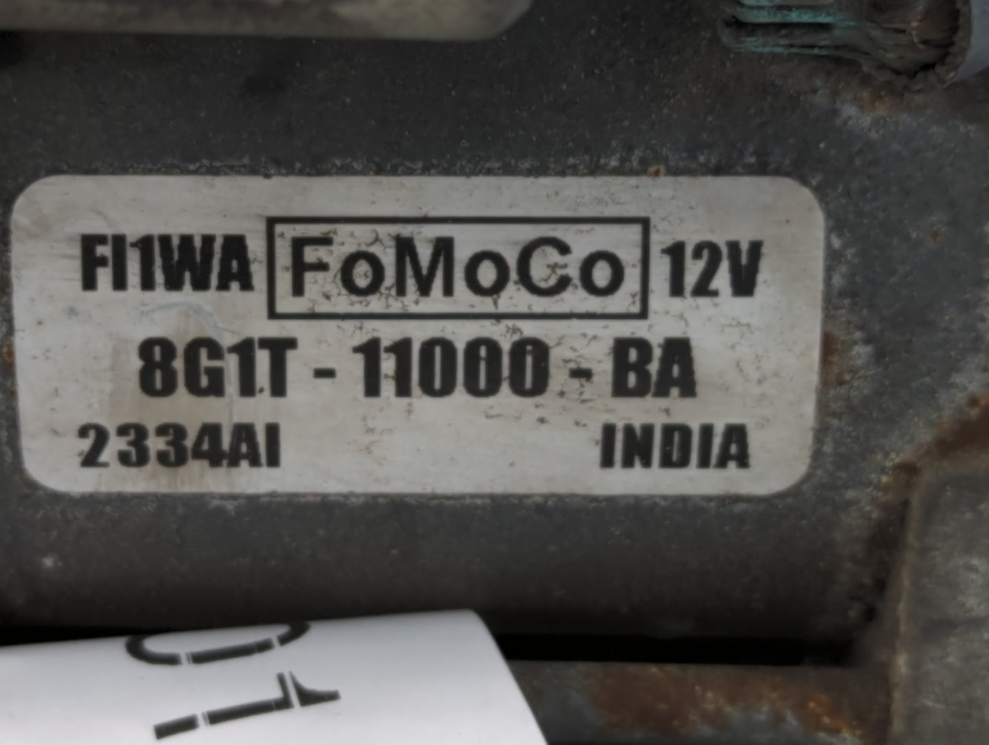 2011-2019 Ford Explorer Car Starter Motor Solenoid OEM P/N:8G1T-11000-BA Fits OEM Used Auto Parts - Oemusedautoparts1.com