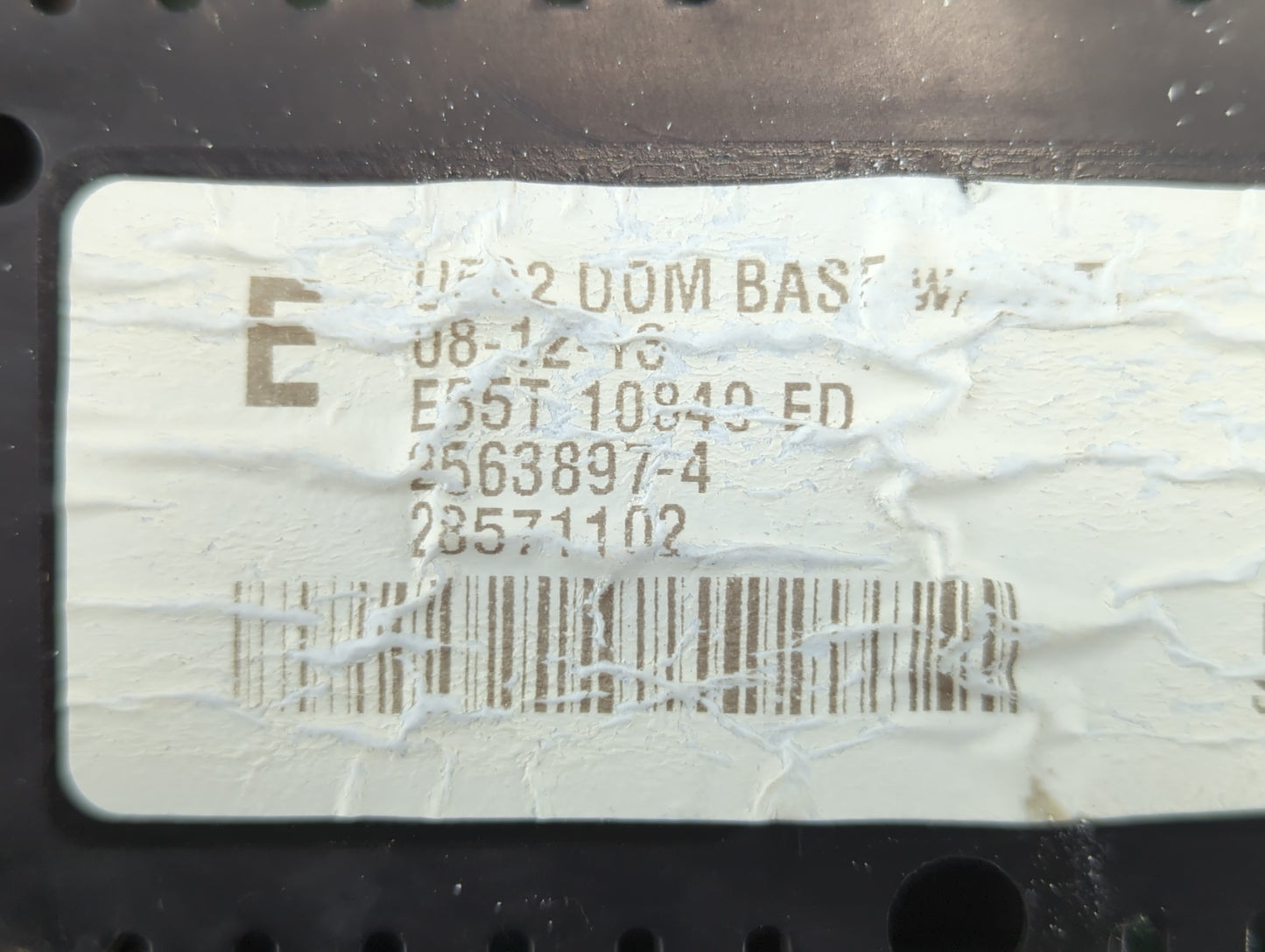 2013 Ford Explorer Instrument Cluster Speedometer Gauges P/N:2563897-4 Fits OEM Used Auto Parts - Oemusedautoparts1.com