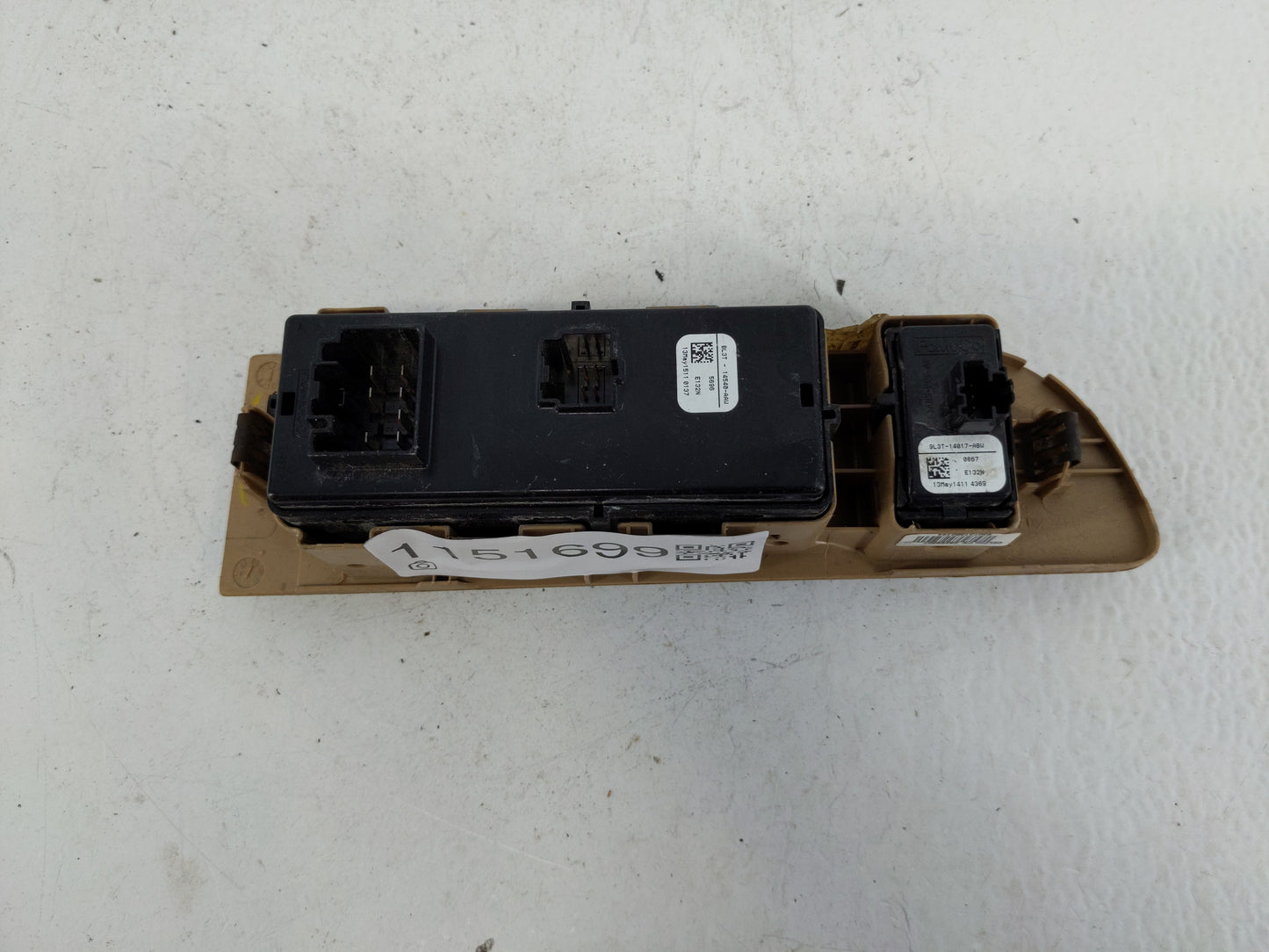 2010-2014 Ford F-150 Master Power Window Switch Replacement Driver Side Left P/N:BL3T-14540-AAW Fits Fits 2010 2011 2012 201
