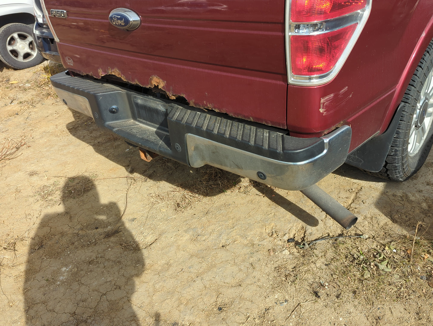 2009-2014 Ford F-150 Rear Bumper Assembly Oem - Oemusedautoparts1.com
