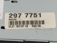 2013 Ford F-150 Radio AM FM Cd Player Receiver Replacement Fits OEM Used Auto Parts - Oemusedautoparts1.com