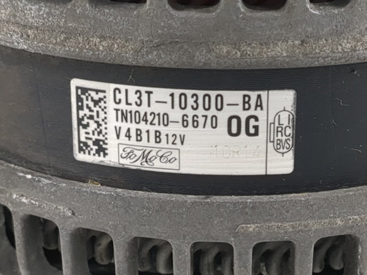 2012-2014 Ford F-150 Alternator Replacement Generator Charging Assembly Engine OEM P/N:104210-6670 CL3T-10300-BA Fits OEM Used Auto Parts