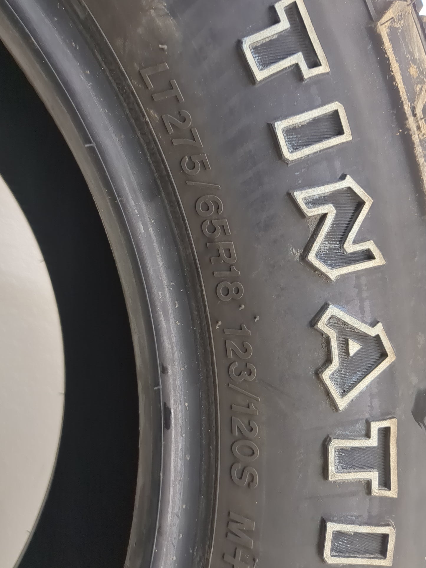 Used Tire LT275/65R18 FIRESTONE DESTINATION X/T 123/120S - Tread Depth 16/32 - Oemusedautoparts1.com