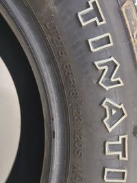 Used Tire LT275/65R18 FIRESTONE DESTINATION X/T 123/120S - Tread Depth 16/32 - Oemusedautoparts1.com