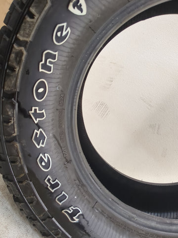 Used Tire LT275/65R18 FIRESTONE DESTINATION X/T 123/120S - Tread Depth 16/32
