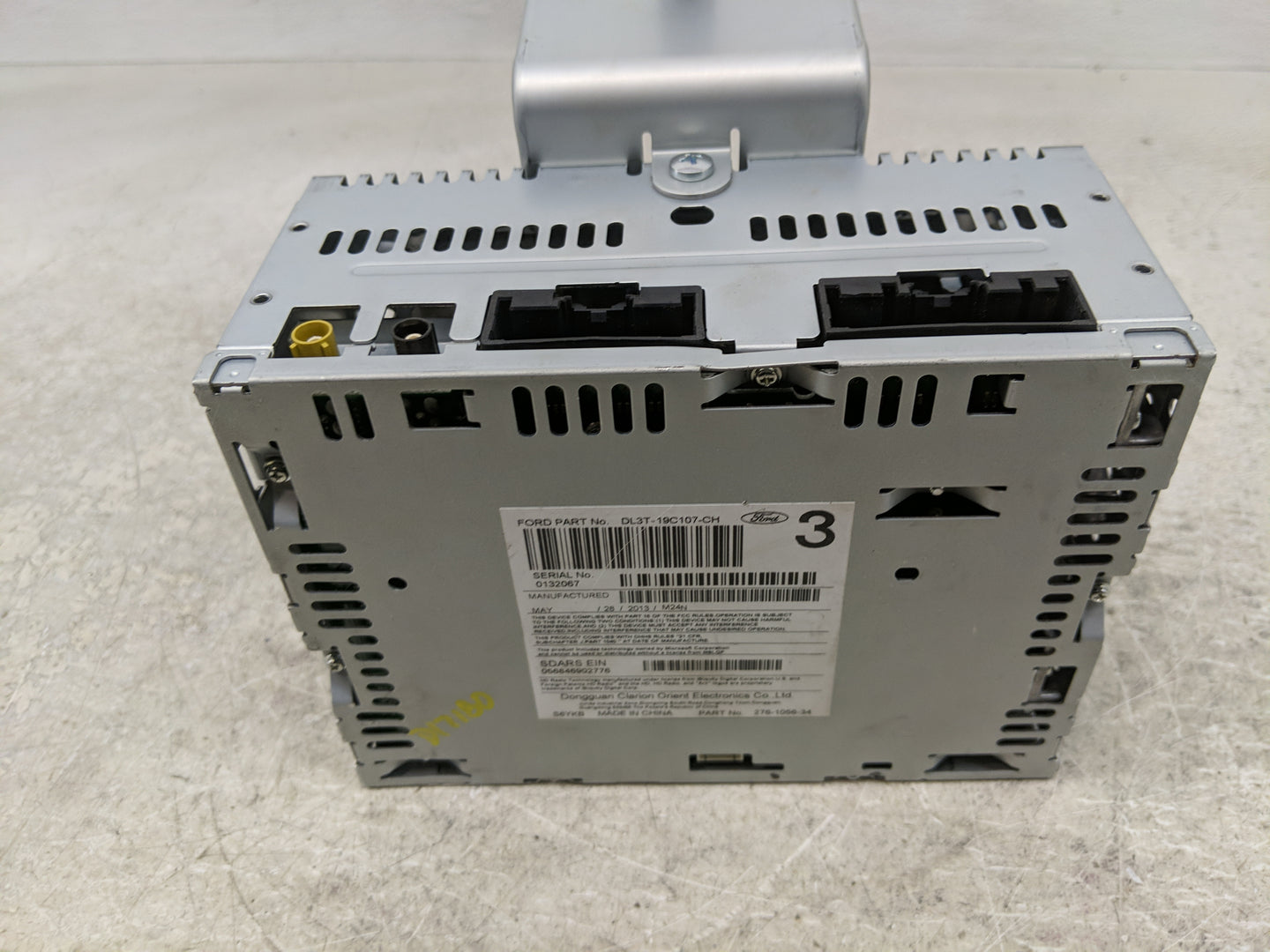2013 Ford F-150 Radio AM FM Cd Player Receiver Replacement P/N:DL3T-19C107-CH Fits OEM Used Auto Parts - Oemusedautoparts1.c
