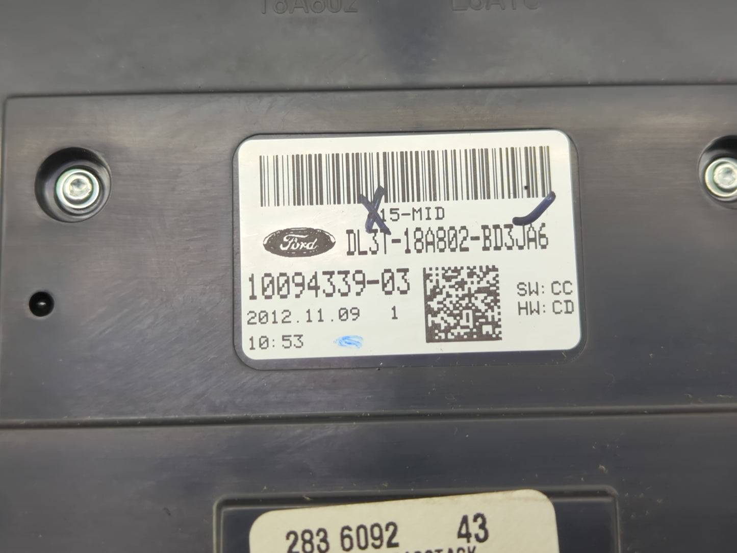 2013-2013 Ford F-150 Radio Control Panel - Oemusedautoparts1.com