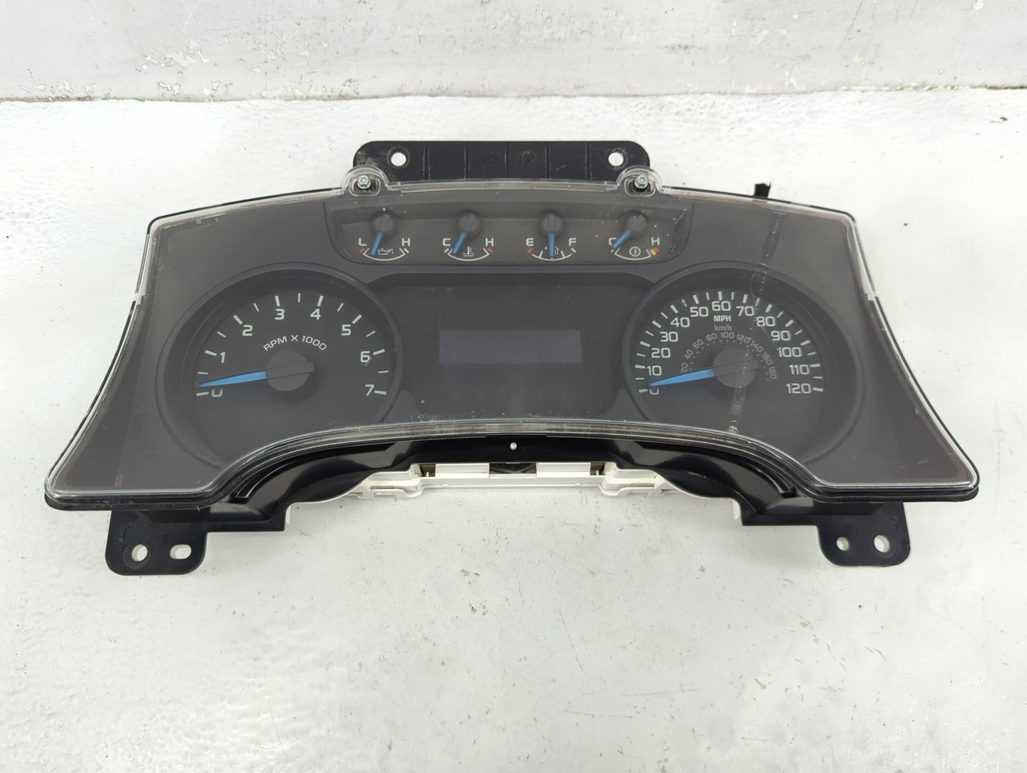 2013 Ford F-150 Instrument Cluster Speedometer Gauges P/N:DL34-10849-NF Fits OEM Used Auto Parts - Oemusedautoparts1.com