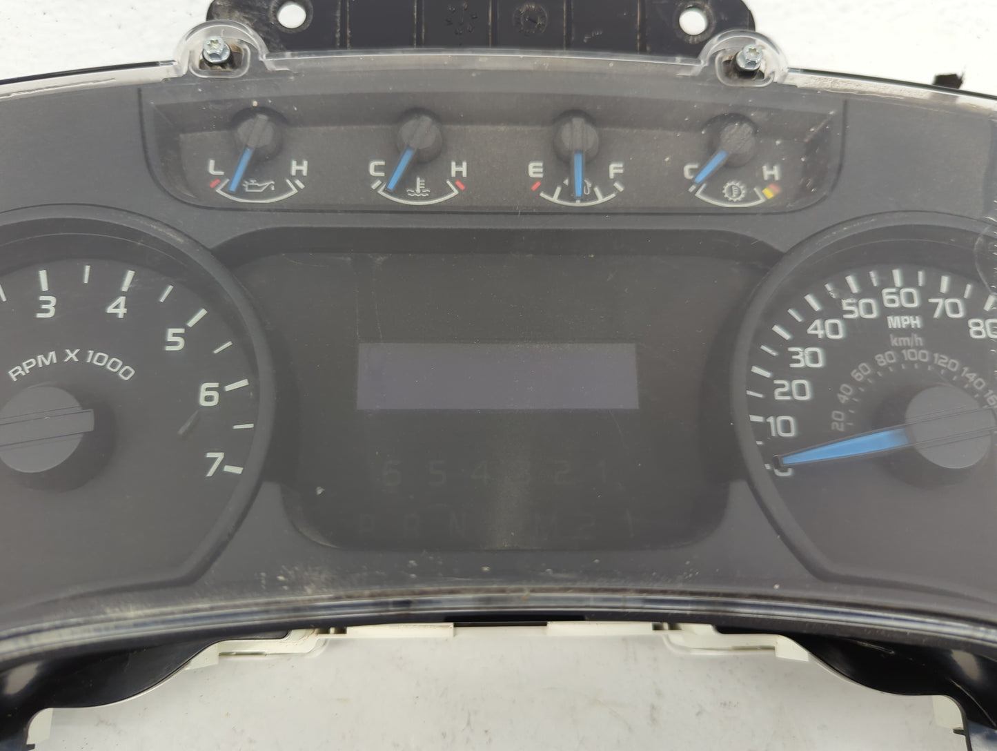 2013 Ford F-150 Instrument Cluster Speedometer Gauges P/N:DL34-10849-NF Fits OEM Used Auto Parts - Oemusedautoparts1.com