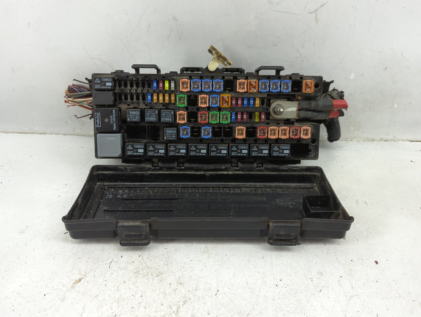 2011-2014 Ford F-150 Fusebox Fuse Box Panel Relay Module P/N:7154-9430-30 Fits Fits 2011 2012 2013 2014 OEM Used Auto Parts 