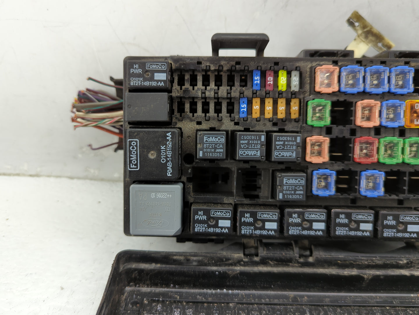 2011-2014 Ford F-150 Fusebox Fuse Box Panel Relay Module P/N:7154-9430-30 Fits Fits 2011 2012 2013 2014 OEM Used Auto Parts 