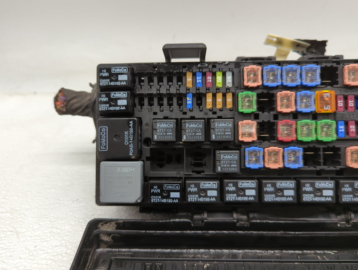 2011-2014 Ford F-150 Fusebox Fuse Box Panel Relay Module P/N:9L1T-14A003-BA Fits Fits 2011 2012 2013 2014 OEM Used Auto Part