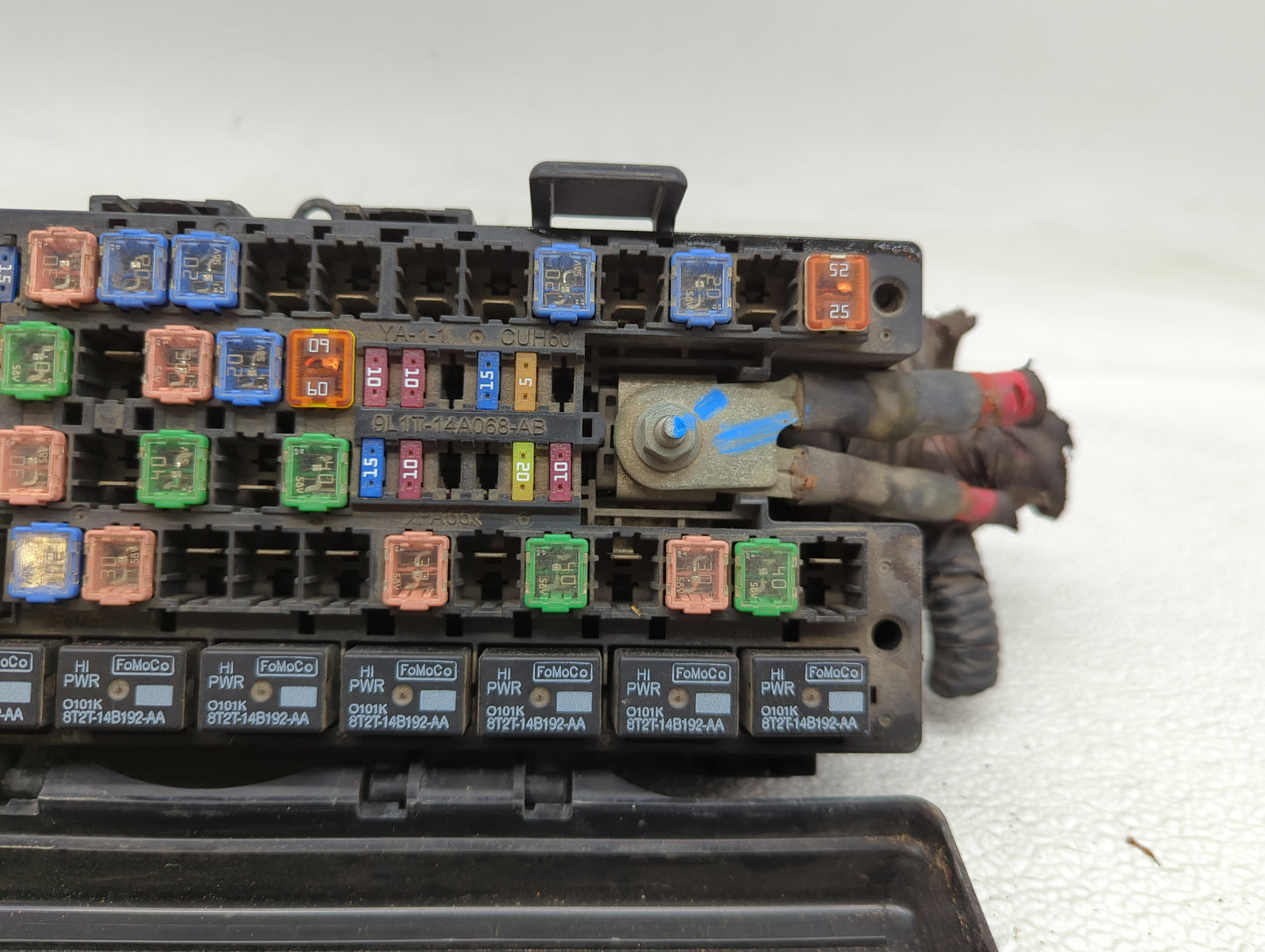 2011-2014 Ford F-150 Fusebox Fuse Box Panel Relay Module P/N:9L1T-14A003-BA Fits Fits 2011 2012 2013 2014 OEM Used Auto Part