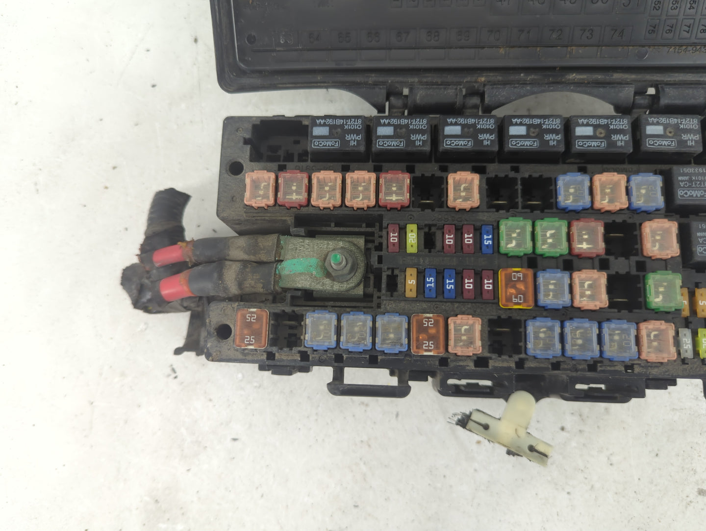 2011-2014 Ford F-150 Fusebox Fuse Box Panel Relay Module P/N:9L1T-14A003-AA Fits Fits 2011 2012 2013 2014 OEM Used Auto Part