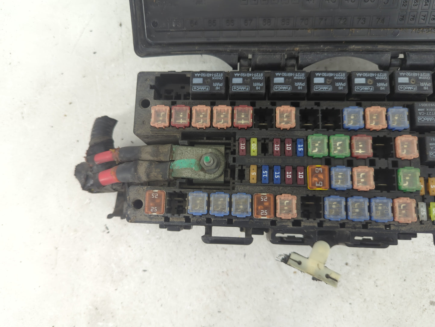 2011-2014 Ford F-150 Fusebox Fuse Box Panel Relay Module P/N:9L1T-14A003-AA Fits Fits 2011 2012 2013 2014 OEM Used Auto Part