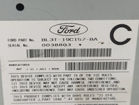 2013 Ford F-150 Radio AM FM Cd Player Receiver Replacement P/N:BL3T-19C157-BA Fits OEM Used Auto Parts - Oemusedautoparts1.c