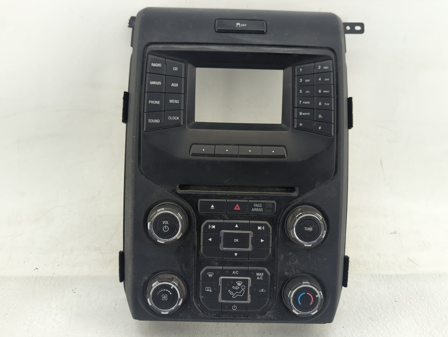 2013 Ford F-150 Radio AM FM Cd Player Receiver Replacement P/N:DL3T-18A802-CD3JA6 Fits OEM Used Auto Parts - Oemusedautopart