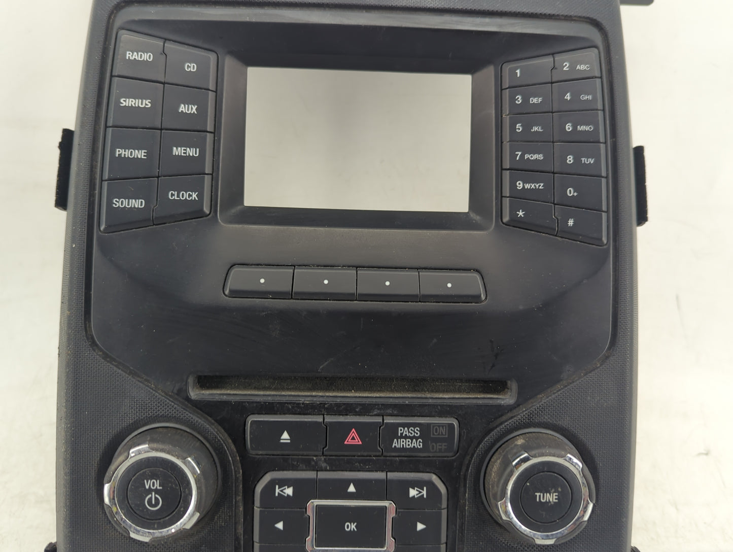 2013 Ford F-150 Radio AM FM Cd Player Receiver Replacement P/N:DL3T-18A802-CD3JA6 Fits OEM Used Auto Parts - Oemusedautopart