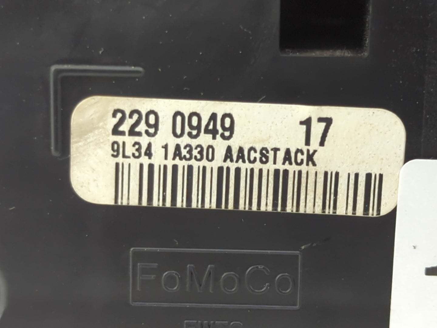 2013-2014 Ford F-150 Climate Control Module Temperature AC/Heater Replacement P/N:9L34-1A330-AAC 2290949 Fits Fits 2013 2014