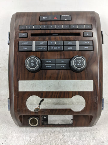 2012-2014 Ford F-150 Radio Control Panel Brown - Oemusedautoparts1.com