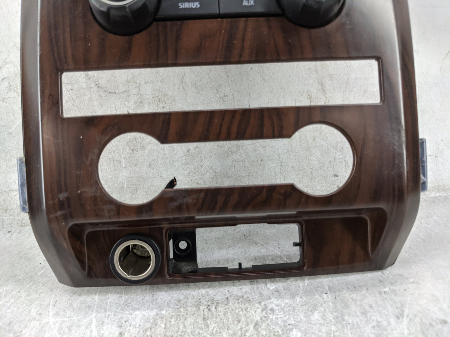 2012-2014 Ford F-150 Radio Control Panel Brown - Oemusedautoparts1.com