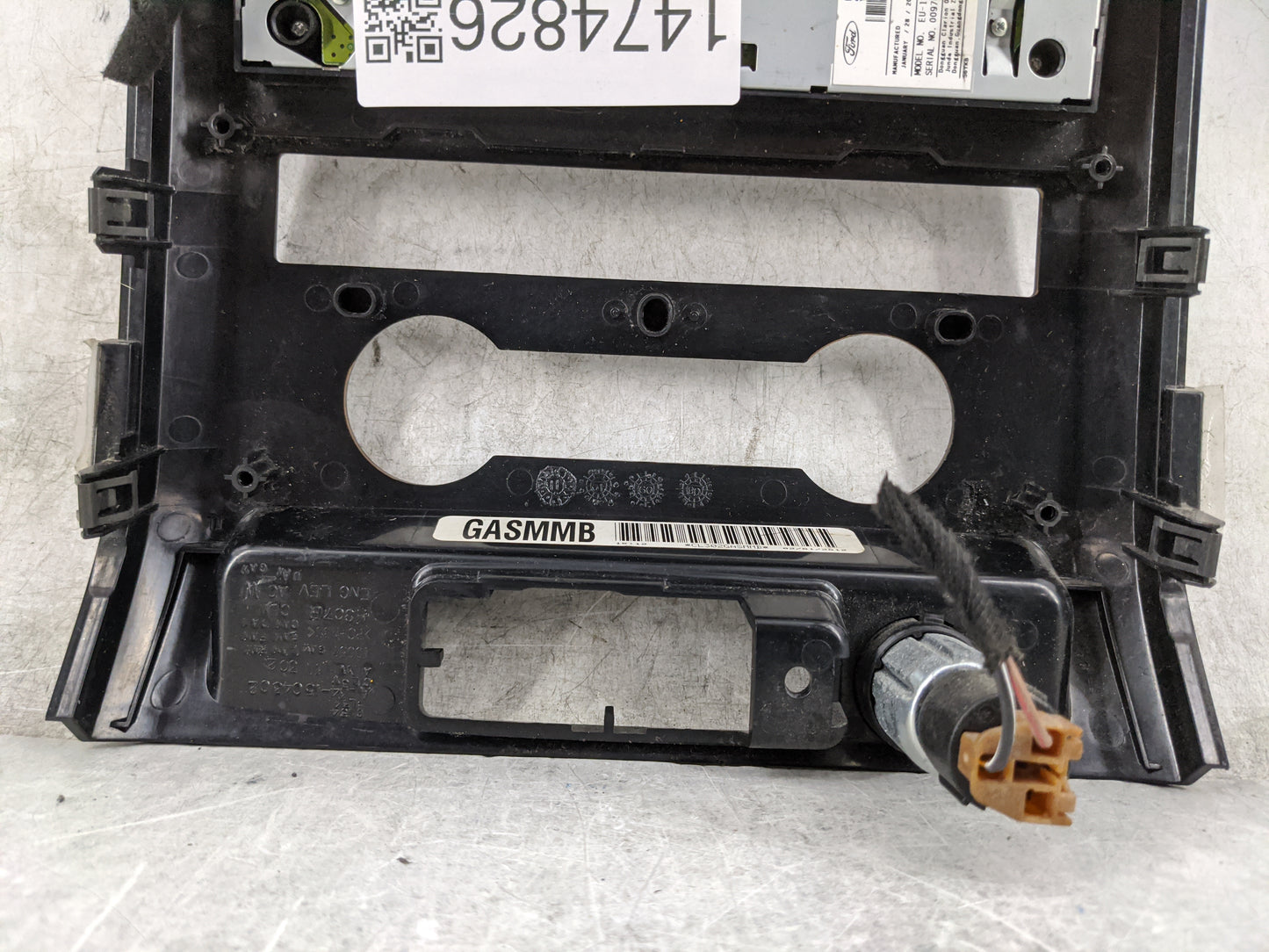 2012-2014 Ford F-150 Radio Control Panel Brown - Oemusedautoparts1.com