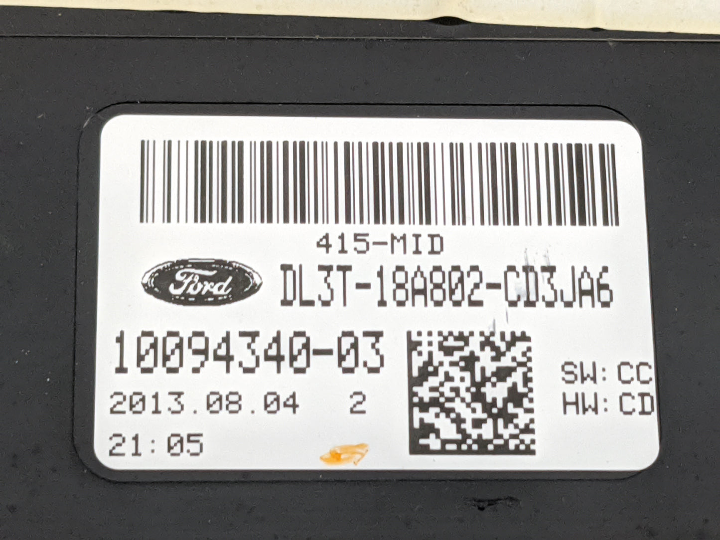 2013-2013 Ford F-150 Radio Control Panel 1483036 - Oemusedautoparts1.com