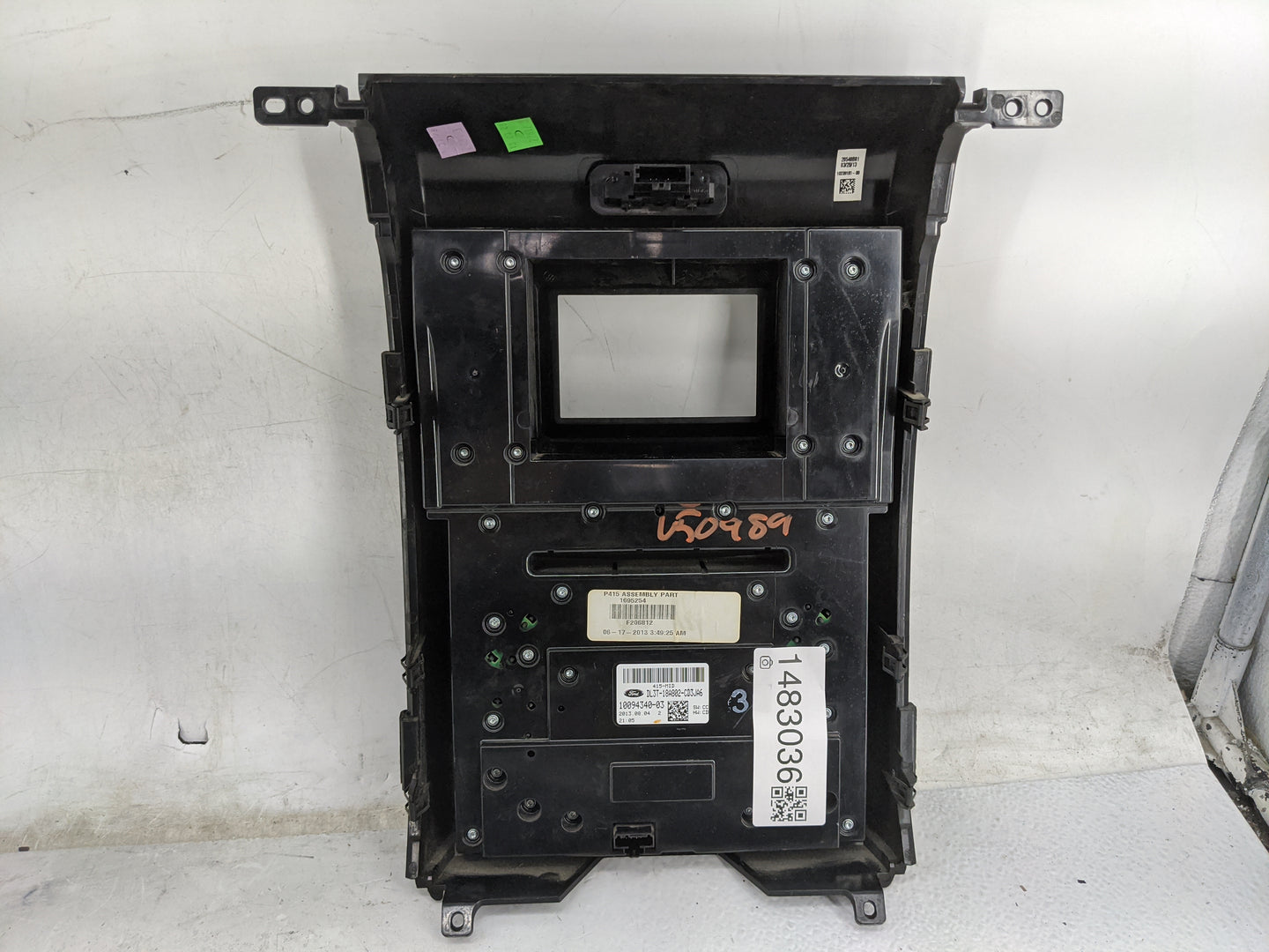 2013-2013 Ford F-150 Radio Control Panel 1483036 - Oemusedautoparts1.com