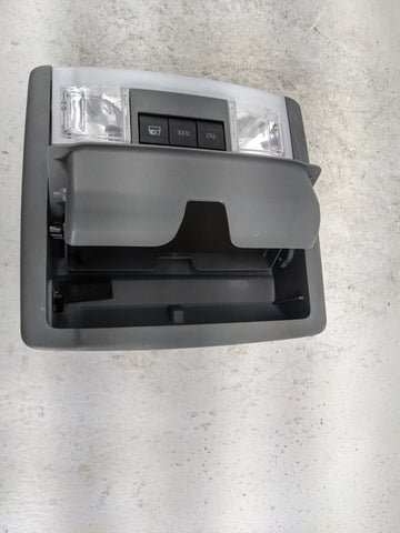 2009-2014 Ford F-150 Overhead Console W/rear Climate Control Gray - Oemusedautoparts1.com