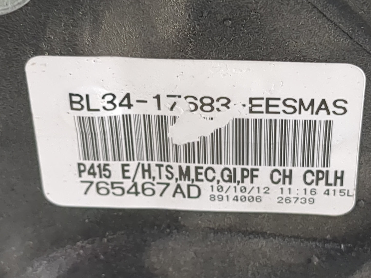 2011-2014 Ford F-150 Driver Side View Mirror - Left Door Mirror OEM Used - Oemusedautoparts1.com