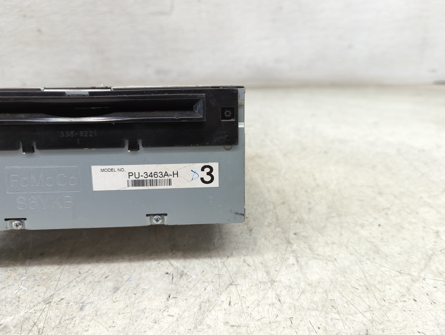 2013 Ford F-150 Radio AM FM Cd Player Receiver Replacement P/N:PU-3463A-H DL3T-19C107-CH Fits OEM Used Auto Parts - Oemuseda